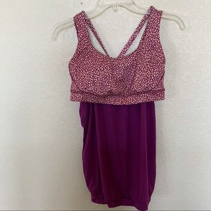 Lululemon Purple/Pink Workout Top/Sportsbra